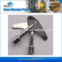 Elevator Parts, Zinc Die Casting, Triangle Lock Key